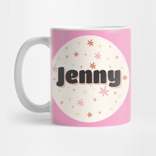 Jenny name cute design Mug